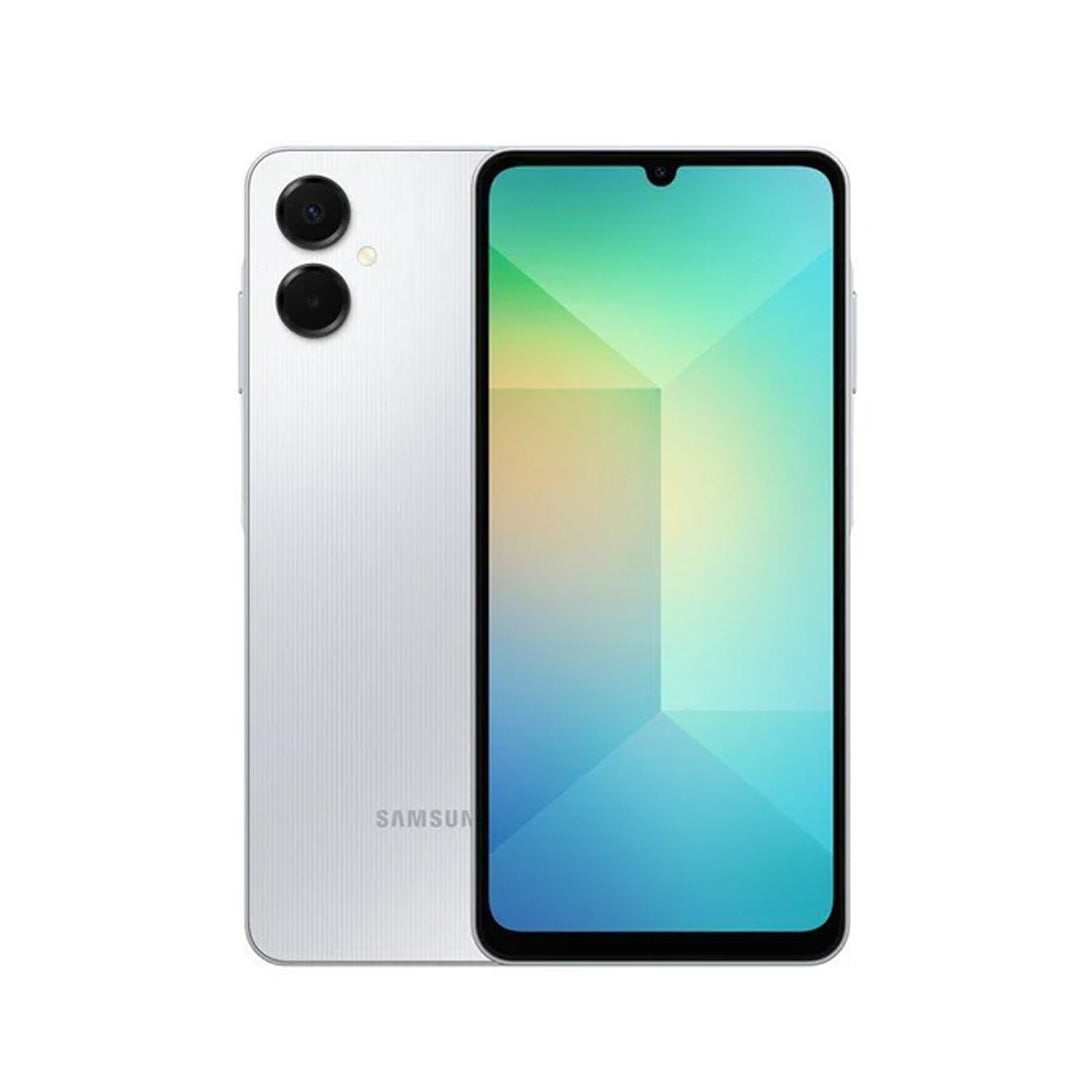 هاتف Galaxy A06 5G بسعة 64 جيجابايت 4 جيجا رام من Samsung | رمادي هاتف Galaxy A06 5G بسعة 64 جيجابايت 4 جيجا رام من Samsung | رمادي